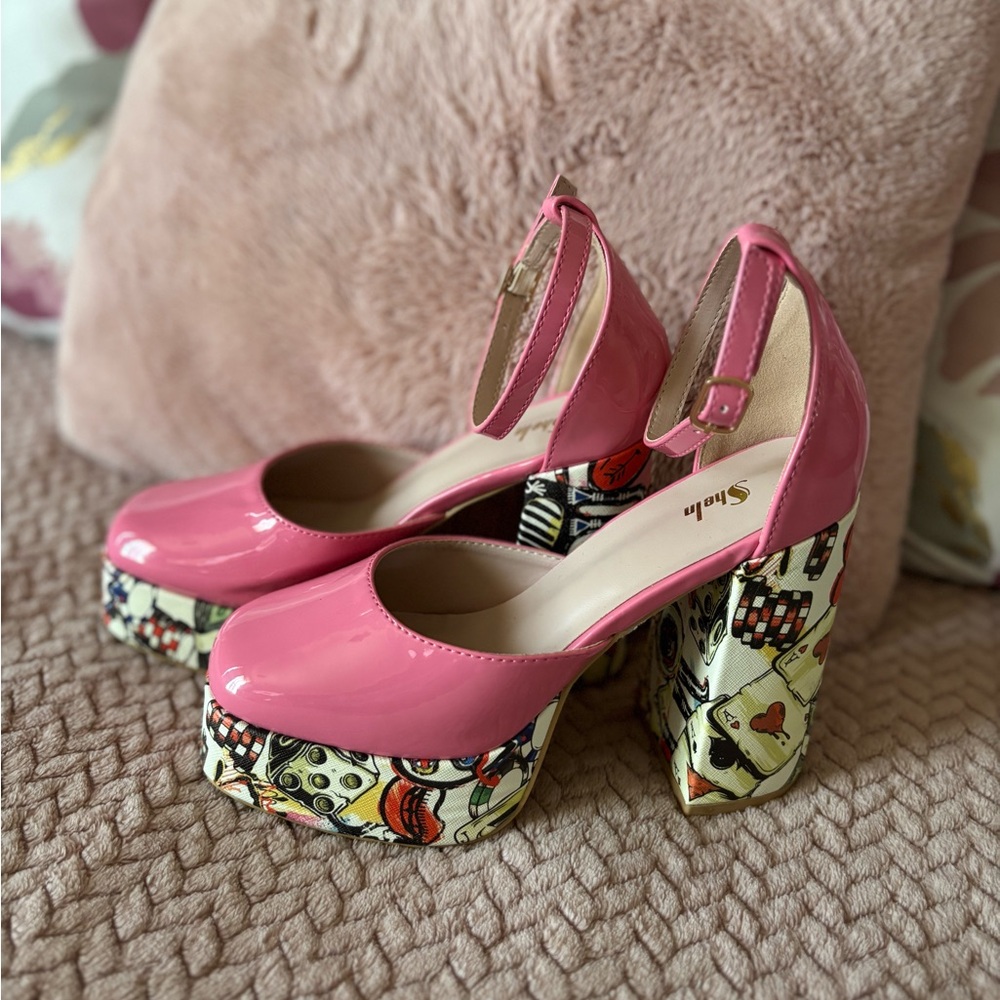 Pink Retro Platforms - Picture 9 of 9
